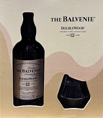 Виски "Балвэни Даблвуд 12 лет выдержки" 0,7 п/у + 2 стакана