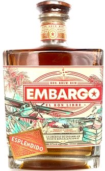 Ром "Эмбарго. Эсплендидо" 0,7 л в п/к