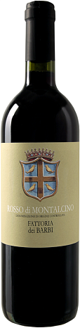 Вино "Россо ди Монтальчино. Фаттория дей Барби" сухое красное 0,75 л