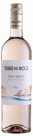 Вино "Доломити. Терре дель Ноче. Пино Гриджо Розе" сухое розовое 0,75л