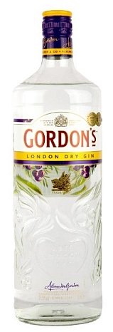 Джин "Гордонс Лондонский сухой" 1 л