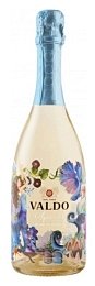 Вино игристое "Вальдо Аквариус Блан де Блан Экстра Драй" брют белое 0,75 л