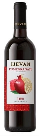 Вино "Гранат" полусладкое красное 0,75 л