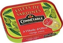 Сардины GENEREUSE в оливковом масле 140 гр.