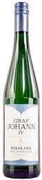 Вино "Граф Йохан 4 Рислинг Халбтрокен Рейнгау" белое полусухое 0,75 л