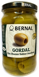 Оливки GORDAL Bernal Б/К стекло 300 г (150 г)