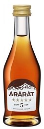 Коньяк "АРАРАТ" пятилетний 0,05 л