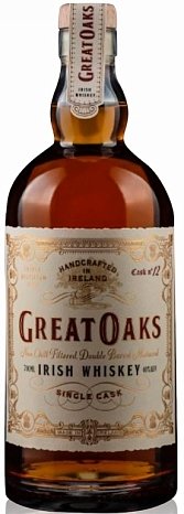 Виски "Грейт Оакс. Айриш виски. Сингл Каск" купажированный 0,7 л