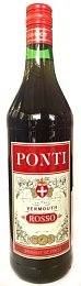 Вермут "Понти Вермут Россо" 1,0 л