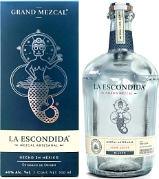 Спиртной напиток "Гранд Мескаль Ла Эскондида 100% Агава" в п/у 0,7 л