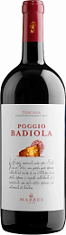 Вино "Поджо Бадиола" сухое красное 1,5 л