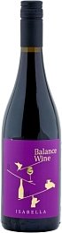 Вино "Изабелла" БВ полусладкое красное 0,75 л Юровский